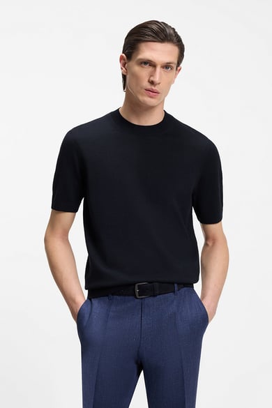 ΠΛΕΚΤΗ ΜΠΛΟΥΖΑ BOSS - 404 ΜΠΛΕ